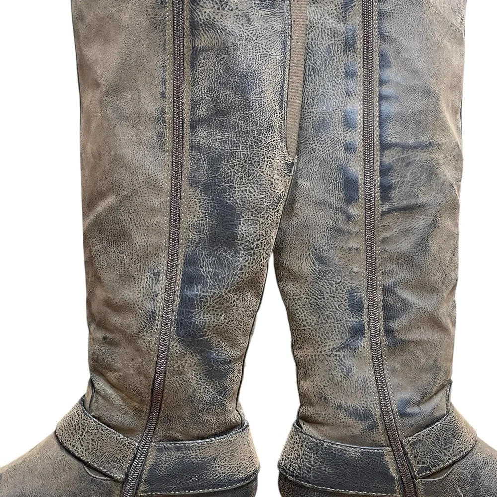 Madeline Over the‎ Knee Charcoal Boots